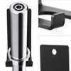 QWORK® Single Barbell Bar Holder - Solid Steel - Wall