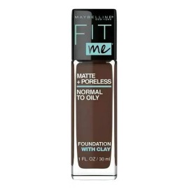 Base Fit Me Matte + Poreless 128 Warm Nude Maybelline