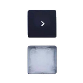 Replacement Individual Right Arrow Key Cap and Hinges are Applicable for Surface Pro 4/5/6/7 1724 1796 1807 1866 (Black) Keyboard to Replace The Right Arrow Key Cap and Hinge