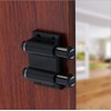 [2 Pieces] Magnetic Touch Push-Open Latch, Black Cabinet Drawer Magnet
