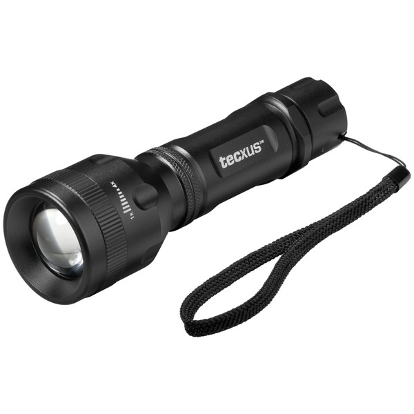 Tecxus rebellight X200 (fokussier- und dimmbare LED-Taschenlampe mit hoher Leuchtweite),