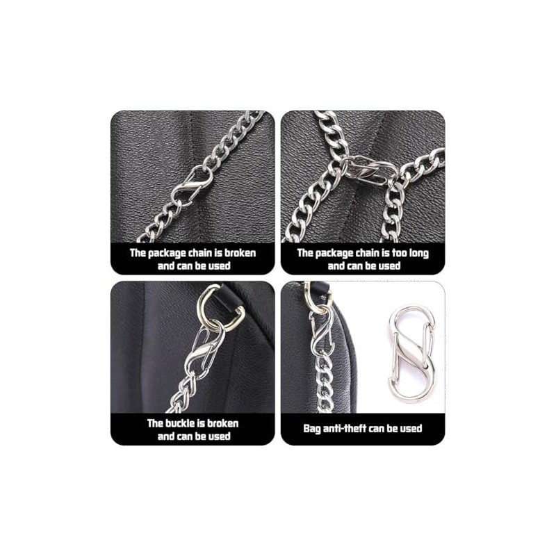20 Pieces Anti-Theft Zipper Locks Zip Puller Replacement Zipper Pulls