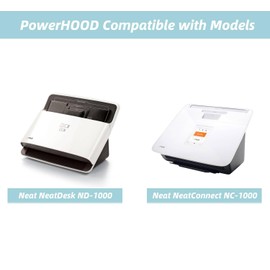 PowerHOOD 24V AC/DC Adapter Compatible with The Neat Company NeatDesk NeatConnect Scanner and Digital Filing System NC 1000 ND 1000 NC-1000 ND-1000 2005410 2005083 2005434 SYS1308-2424-W2 Power Supply