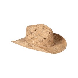 Lack of Color Women's Sundance Cowboy Raffia Straw Hat (Medium (57 cm), Natural)