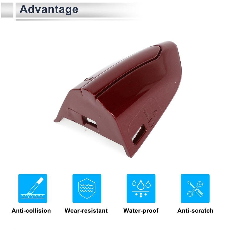 RATCHROLL Front Left Door Handle End Cap Lid Outside Lock