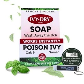 Ivy-dry Soap. Instantly Removes Poison-Ivy, Oak and Sumac