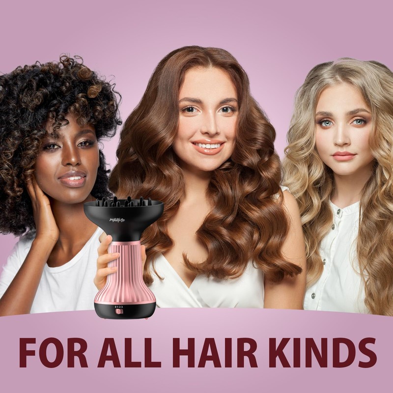 WUFAYHD Diffuser Hair Dryer for Curly Hair: Professional 2 in