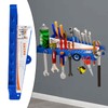 Milageto Wall Mounted Hardware Tool Rack Easy Installation Sturdy Multifunction