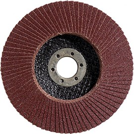 Bosch Accessories 2608601271 Straight K60 Flap Disc for Metal, 0 V, Black/Red, 115 mm