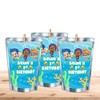 Bubble Guppies Juice Pouches - Printed Adhesive Labels or Assembled