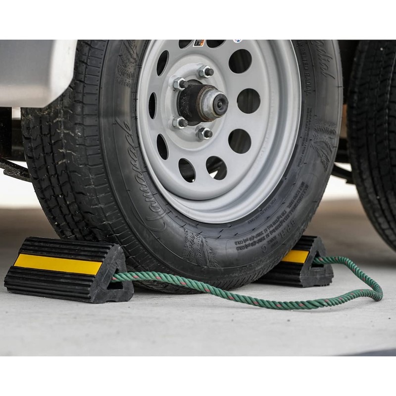 Buyers Products WC24483 Heavy Duty Wheel Chock Set, 4 x