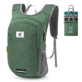 SKYSPER Small Hiking Backpack 10L Packable Lightweight Back Pack Foldable Travel Daypack for Women Men