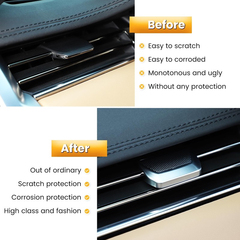 Heutamo Air Conditioning Outlet Adjustment Trim Compatible with Land Rover