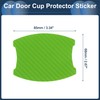 INFINAUTO 3D Car Door Handle Scratch Protector, 68x85mm Removable Magnetic