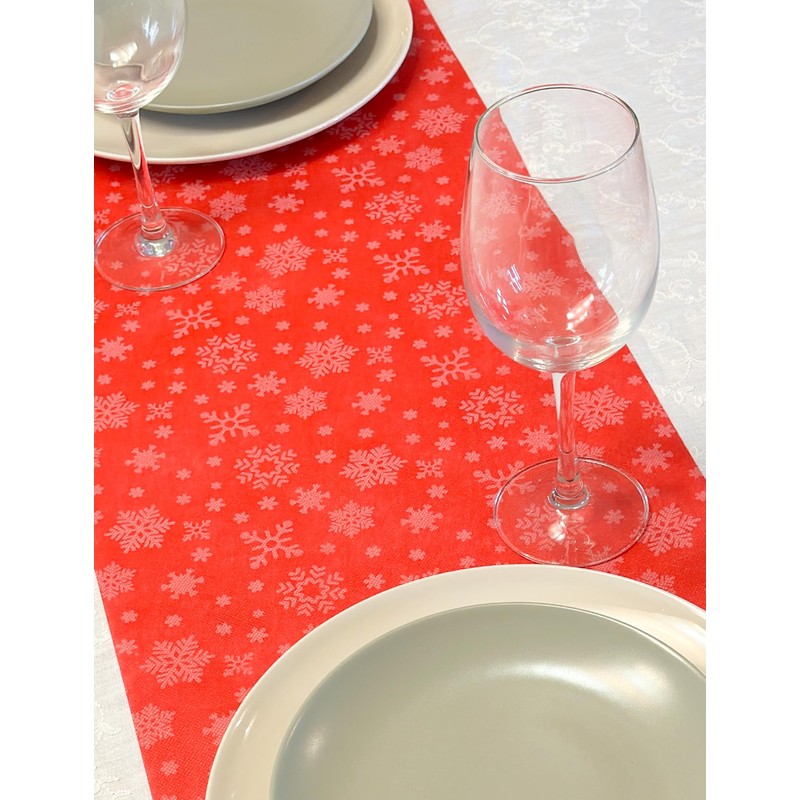 NATUARTE, Christmas Table Runner, 25 m x 30 cm, Non-Woven