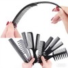 Set of 20 combs, women's, men's, ring combs, tate combs,
