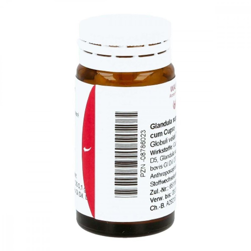 Glandula Suprarenales Sinistra Cum Cupro Globules 20 g