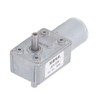 Double Shaft DC Gear Motor 25kg.cm 12mm Self Locking Reversible