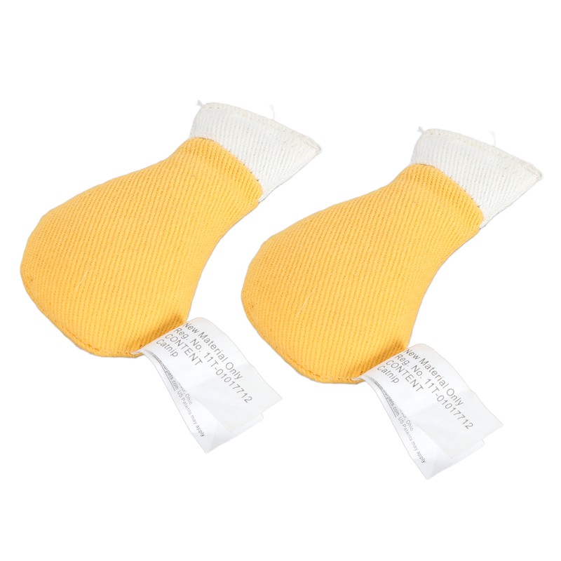 2Pcs Chicken Leg Cat Toys Bite Resistant Soft Comfortable Interactive