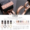 e.x.p.japon PP バギーフック マットBK-合皮ブラック 360度回転 ダブルフック ベビーカー 荷物フック 耐荷重約60キロ ベビーカーフック