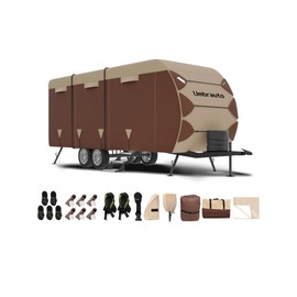 Umbrauto 300D Oxford RV Cover - Waterproof, 14-16ft, Fits Travel Trailer, Camper, Toy Hauler