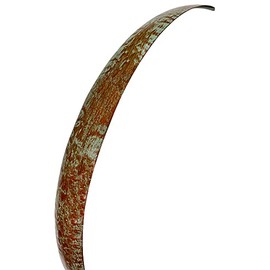 Marshall Home and Garden Kinetic Cheyenne Wind Spinner, Copper/Verde, 84.5'' H