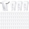 Foilswirl 100 Pack Inventory Control Clips Peg Hook Product Stoppers