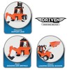 Driven by Battat – 4-Pack of 7 Construction Toy Trucks