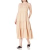 The Drop Women's Brit Tiered Ankle Maxi Tent Dress, Ginger,