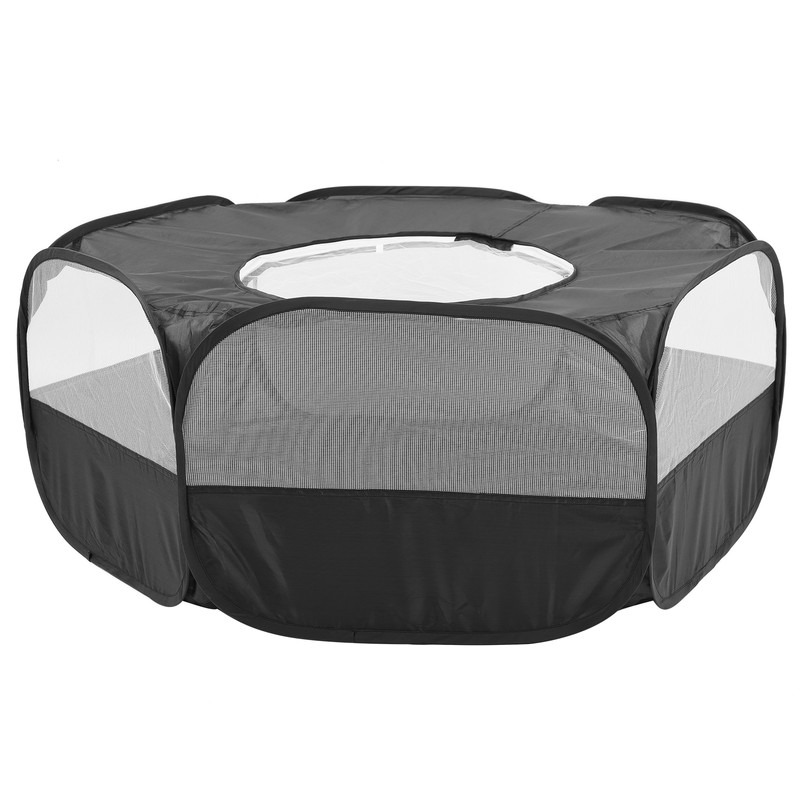 Foldable Small Animal Hamster Fence Autoopen Outdoor Indoor Exercise Crawling
