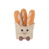Apricot Lamb Delicious Baguette Food Plush Toys for Children, Soft