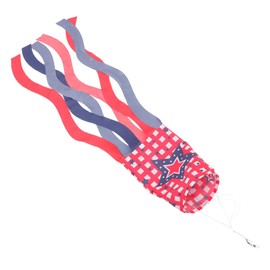 CAXUSD USA Wind Sock Lightweight Patriotic Flag for Independence Day Garden Decoration Durable Fade Resistant Outdoor Windsock for July Celebrations