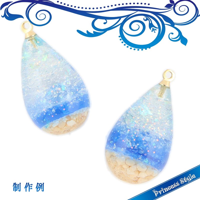 Princess-style Marine Parts, Star Sand, Nail Resin, Sea Material, Set