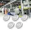 5Pcs Momentary Push Button Switch Metal Auto Reset Ultra Thin