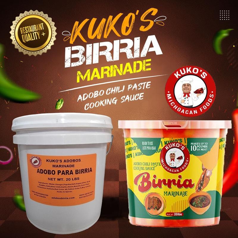 Birria Adobo 16 oz marinade Traditional Flavor, Concentrated Paste -