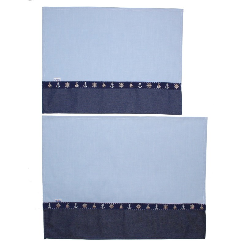 placemat (11.8 x 15.7 inches (30 x 40 cm) marine