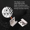 Tile Display Wall Hanger, 8 Pcs Stainless Steel Wall Mount