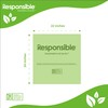 Responsible Products Kitchen Bin Liners, Certified Compostable, Heavy Duty Multipurpose