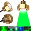 Kingshowstar 2 Pcs Standard 1/2in NPT Boat Drain Plug Light