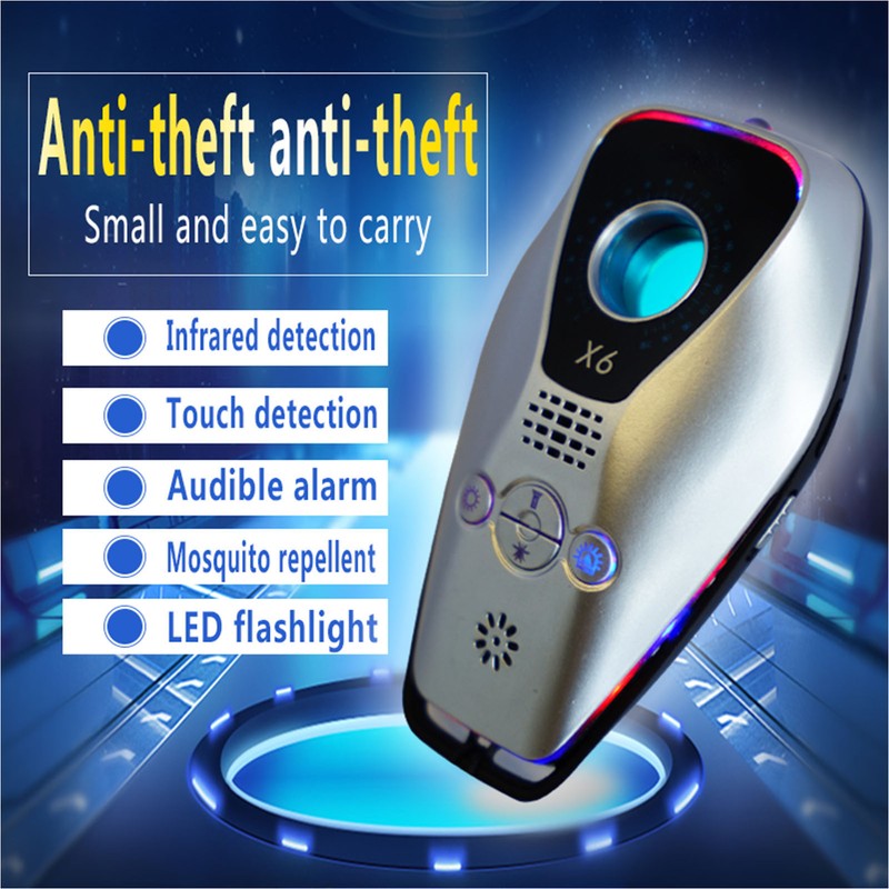 Camera Bug Detector Adjustable Sensitivity Prevent Candid Prevent Eavesdropping Portable