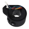 Throttle Accelerator Electric Scooter Finger Throttle Accessories Replacement Part Black