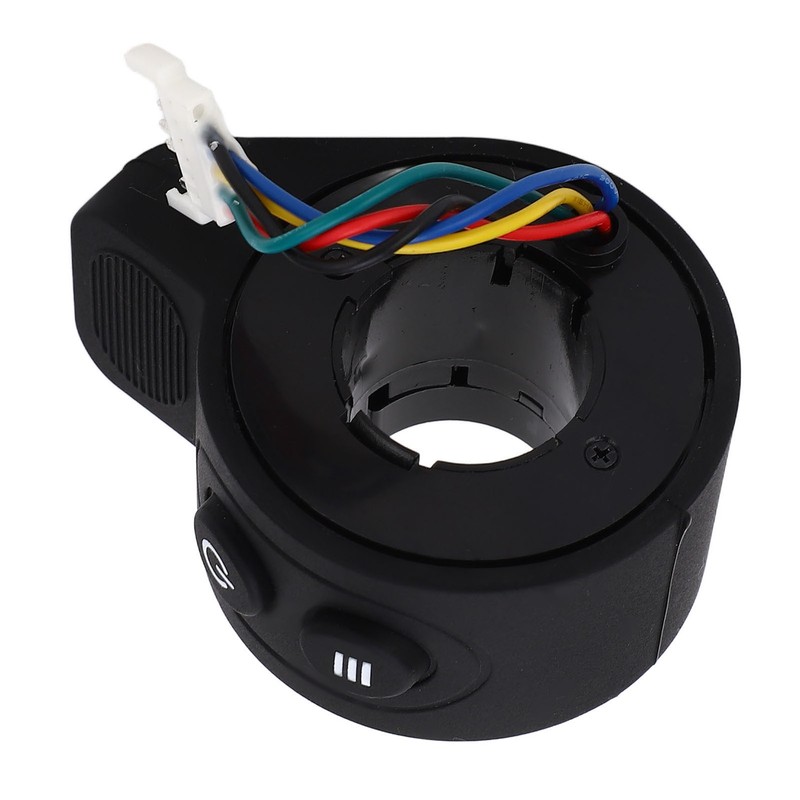 Throttle Accelerator Electric Scooter Finger Throttle Accessories Replacement Part Black