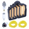 Gubeter 2 x Air Fuel Filter Primer Bulb Line Hose