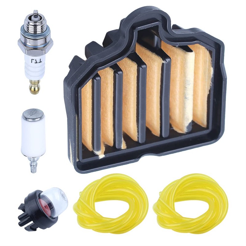 Gubeter 2 x Air Fuel Filter Primer Bulb Line Hose