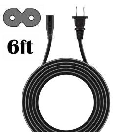 ABLEGRID UL 6ft AC Power Cord Cable Lead For KRK GoAUX 3 Portable Studio Monitor System