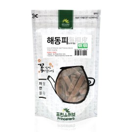 PrinceHerb Medicinal Korean Herb, Kalopanax Septemlobus Tree Bark 해동피 Dried Bulk Herbs 3oz