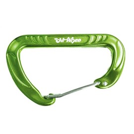 TowWhee - Mini Carabiner - Perfect Accessory Clip for TowWhee Adventure Tow Bungee (Green)