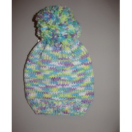 Winter Girls CUTE Knit Pom-Pom Beanie Cap (One Size) BRAND NEW W TAGS