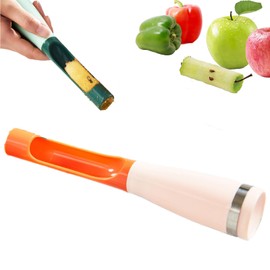 Apple Cutter, Vilbocr Kitchen Fruit Corer Apple Core Remover Fruit Core Remover Pepper Tool for Pear Corer (Orange)