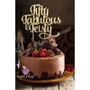 Decoración para tarta de cincuenta, fabulosa y festiva